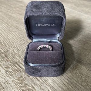 Platinum 3.0mm Tiffany & Co. Embrace Band